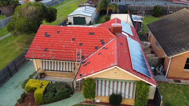 Corio Roof Restoration Before