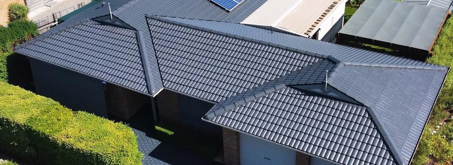Tiled roof restoration in Leopold